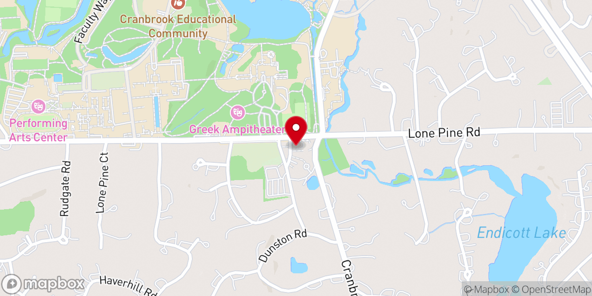 Map showing location of Christ Church Cranbrook