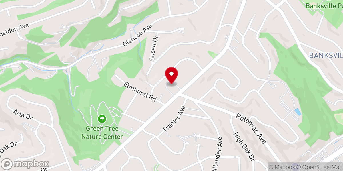 Map showing location of Wallace Memorial United Presbyterian Church