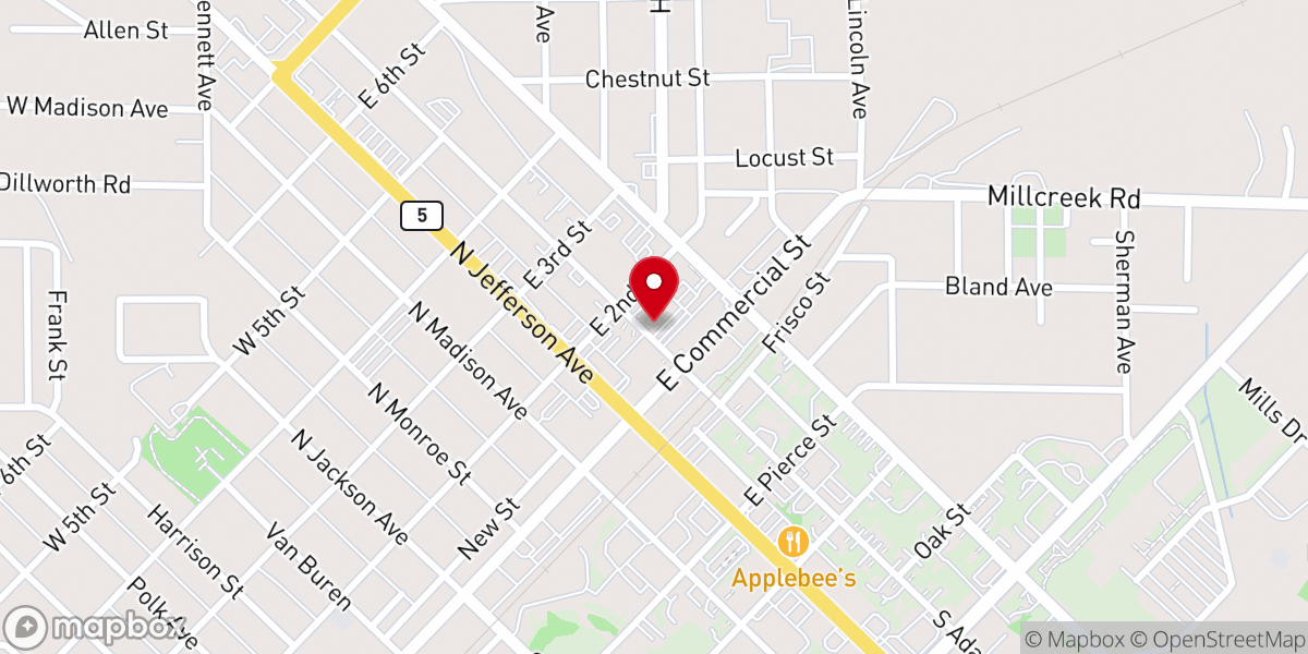 Map showing location of LifePoint Church Apex