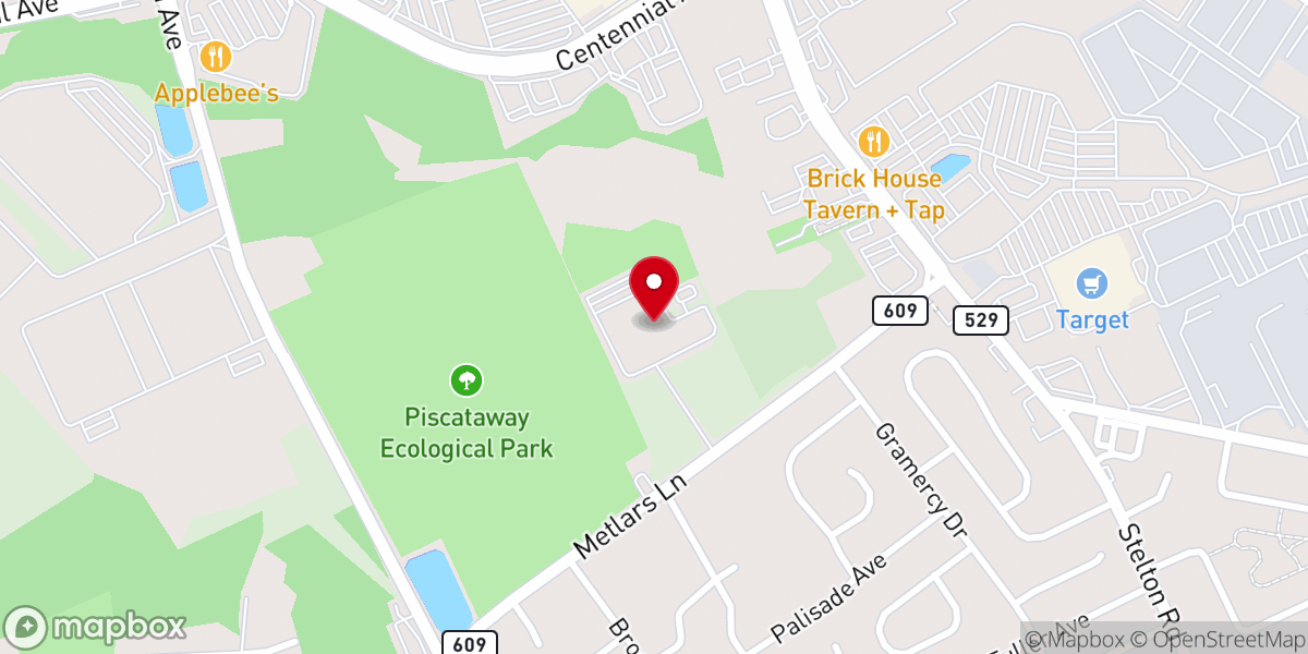 Map showing location of Diocese of Metuchen