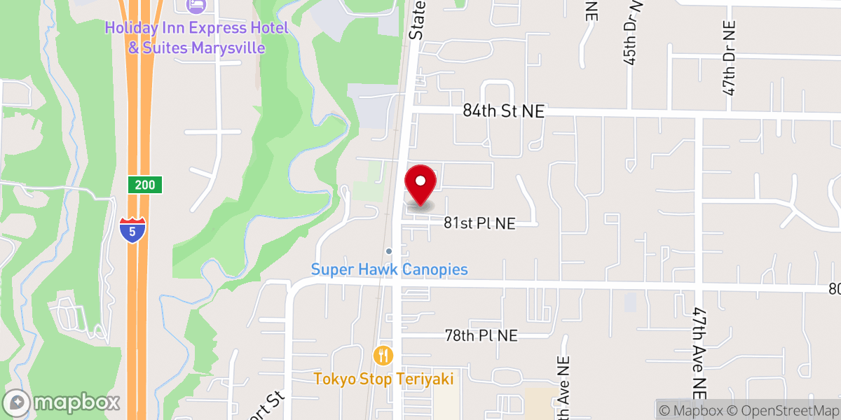 Map showing location of Mercy Fellowship