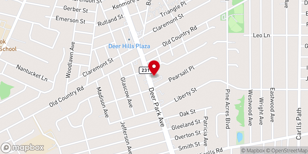 Map showing location of Destiny Church New York