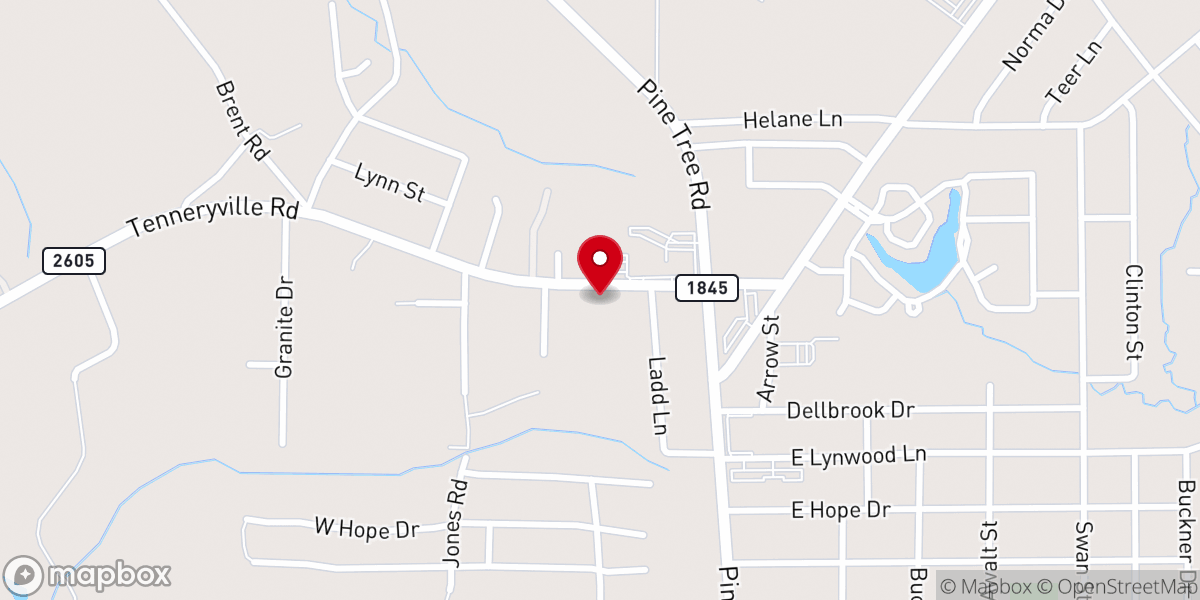 Map showing location of Iglesia Nueva Vida Asamblea de Dios