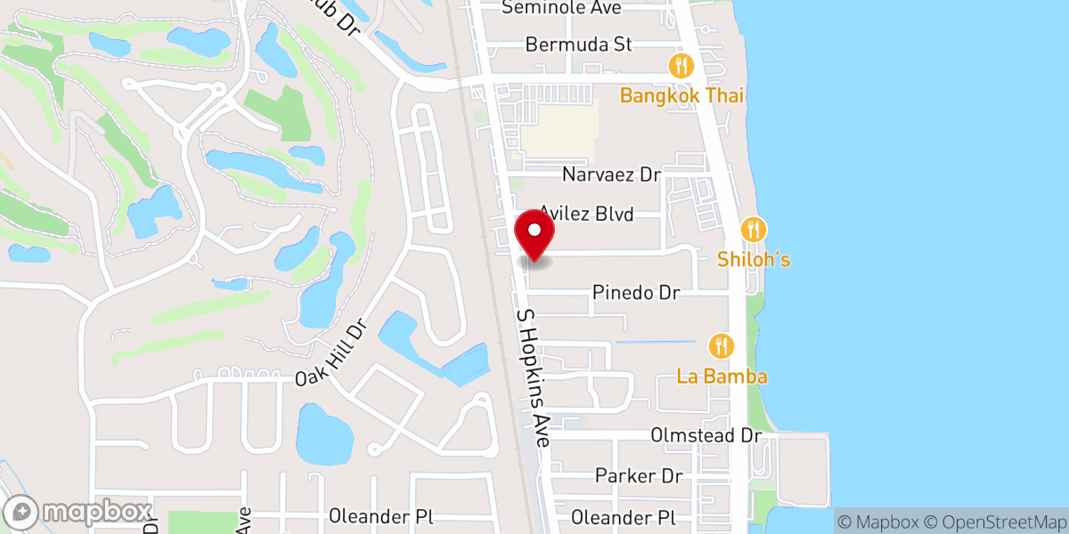 Map showing location of Iglesia misionera conforme al corazón de Dios
