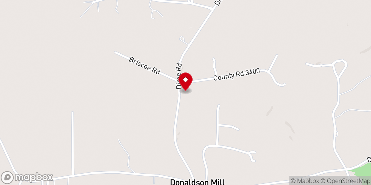 Map showing location of Corinth Heights