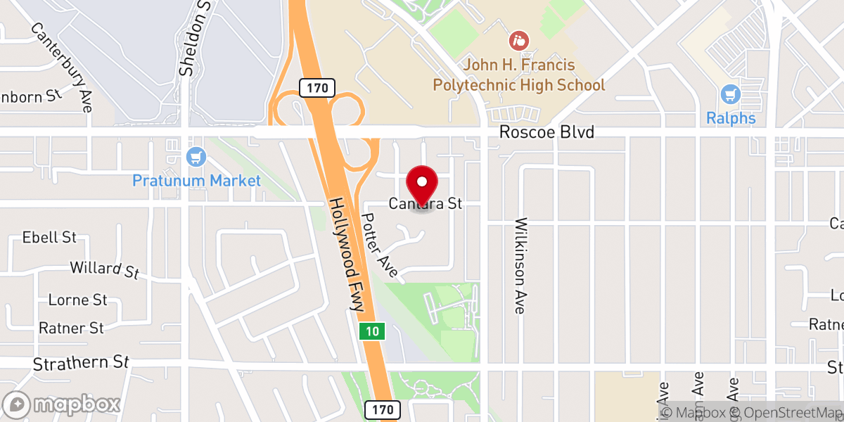 Map showing location of Episcopal church