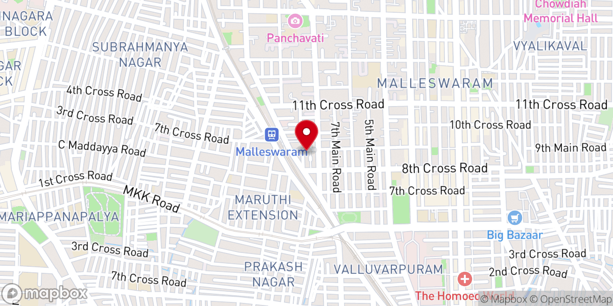 Map showing location of C.S.I Grace Church
