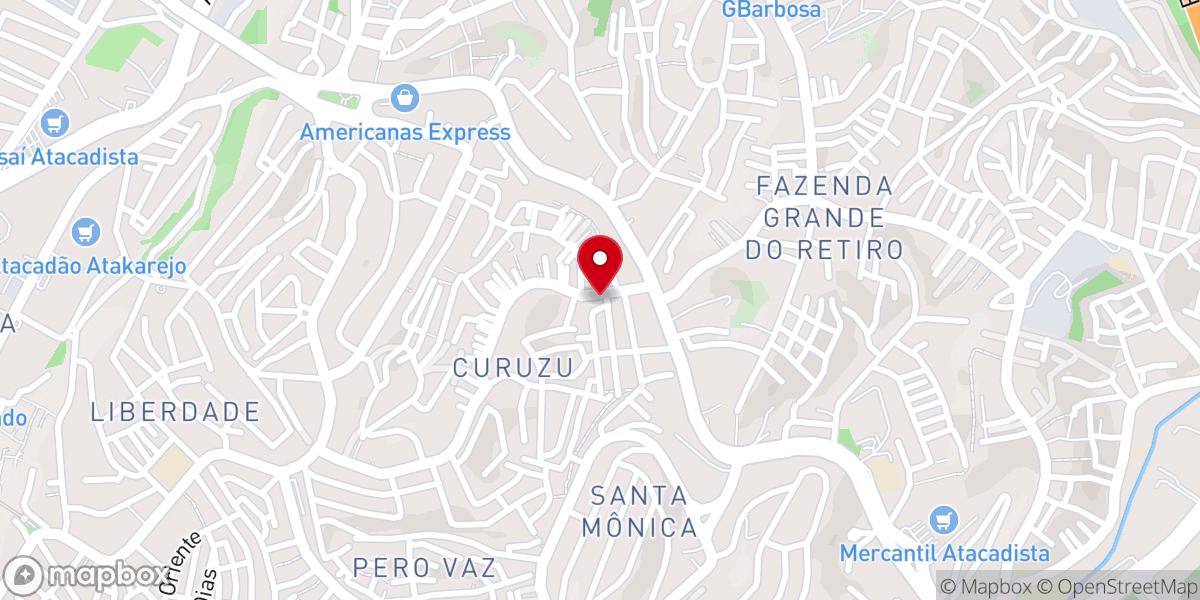 Map showing location of Igreja Assembleia de Deus do Brasil