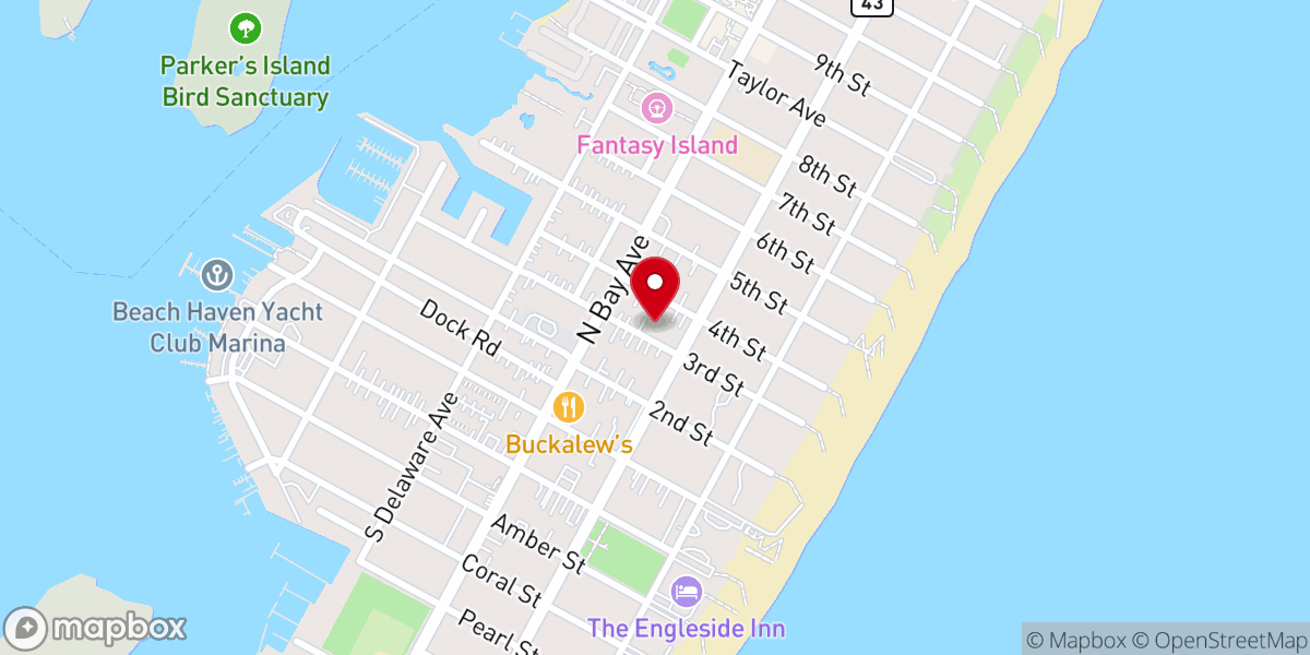 Map showing location of Island Bible Church