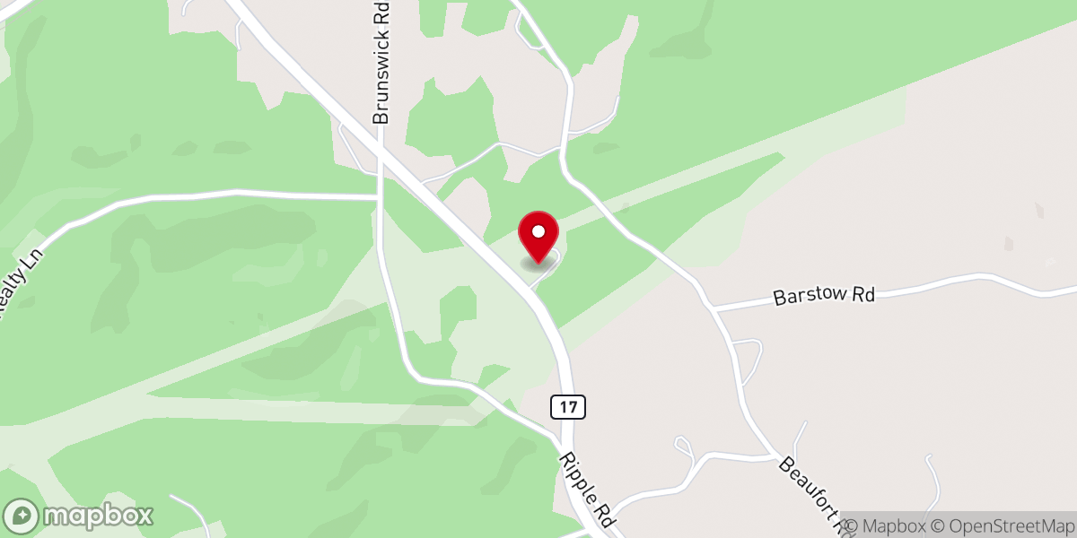 Map showing location of Crocker Assembly Of God