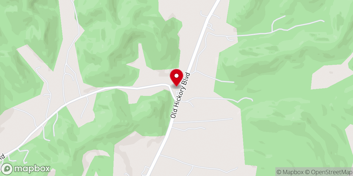 Map showing location of Scottsboro First Baptist Church