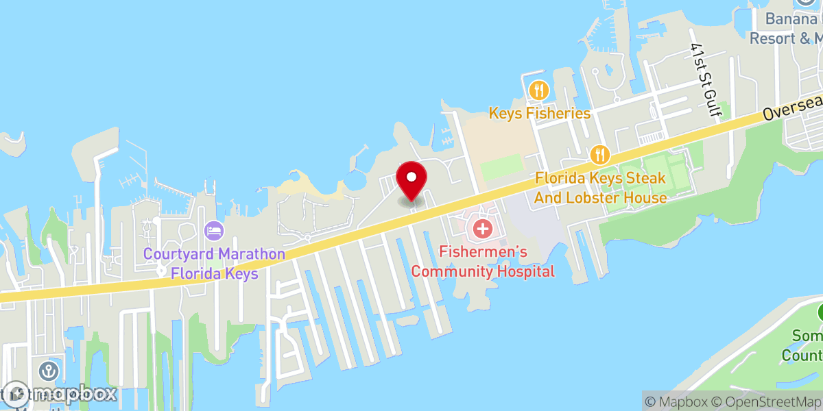 Map showing location of Marathon Community United Church
