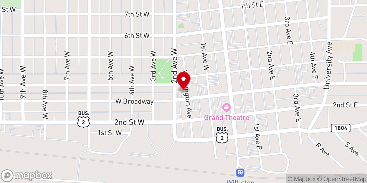 Map showing location of Community Options