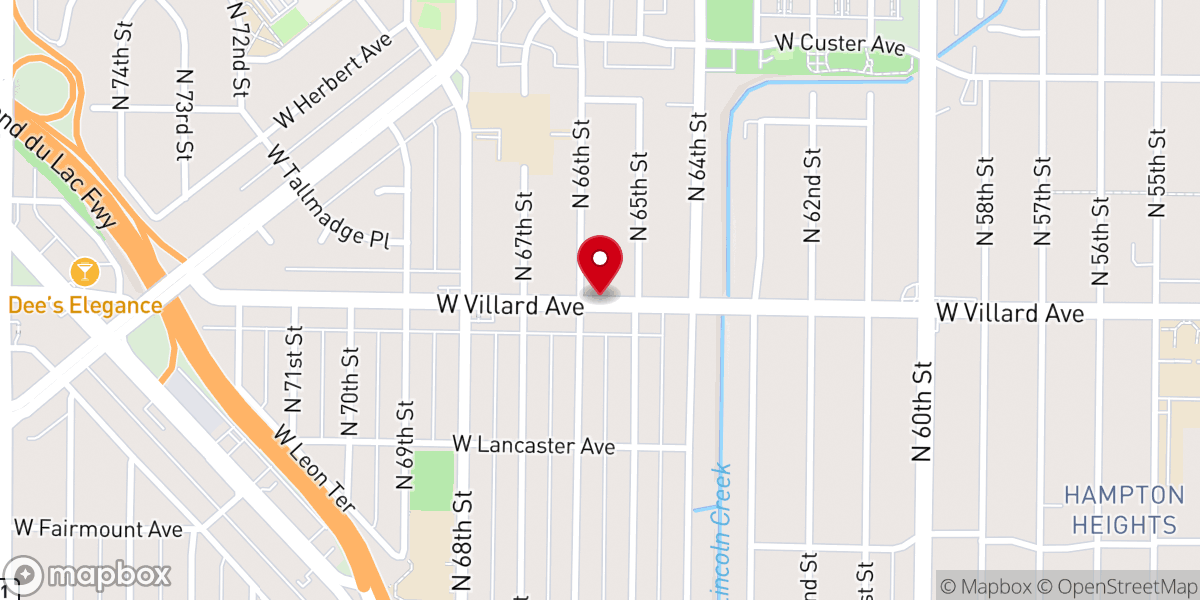 Map showing location of Grace Christian Fellowship Church Inc