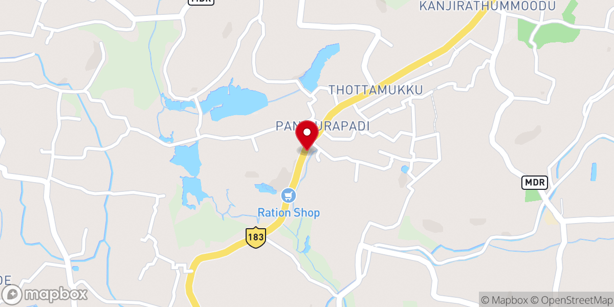 Map showing location of CHURCH OF GOD (FULL GOSPEL )IN INDIA PENNUKKARA