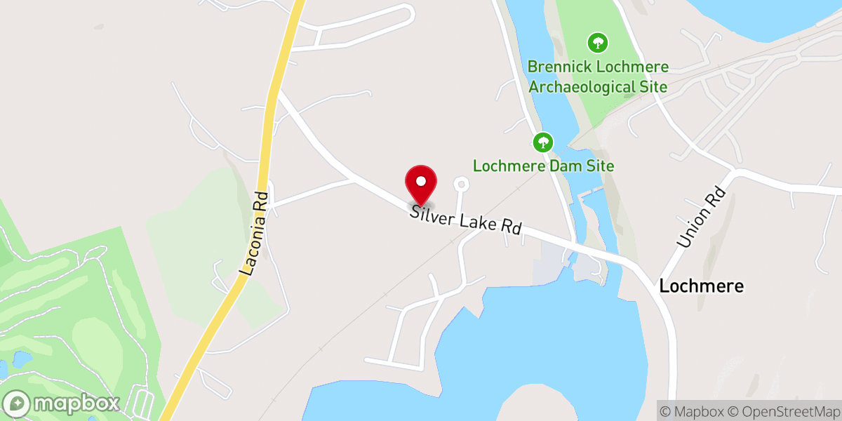 Map showing location of Lochmere