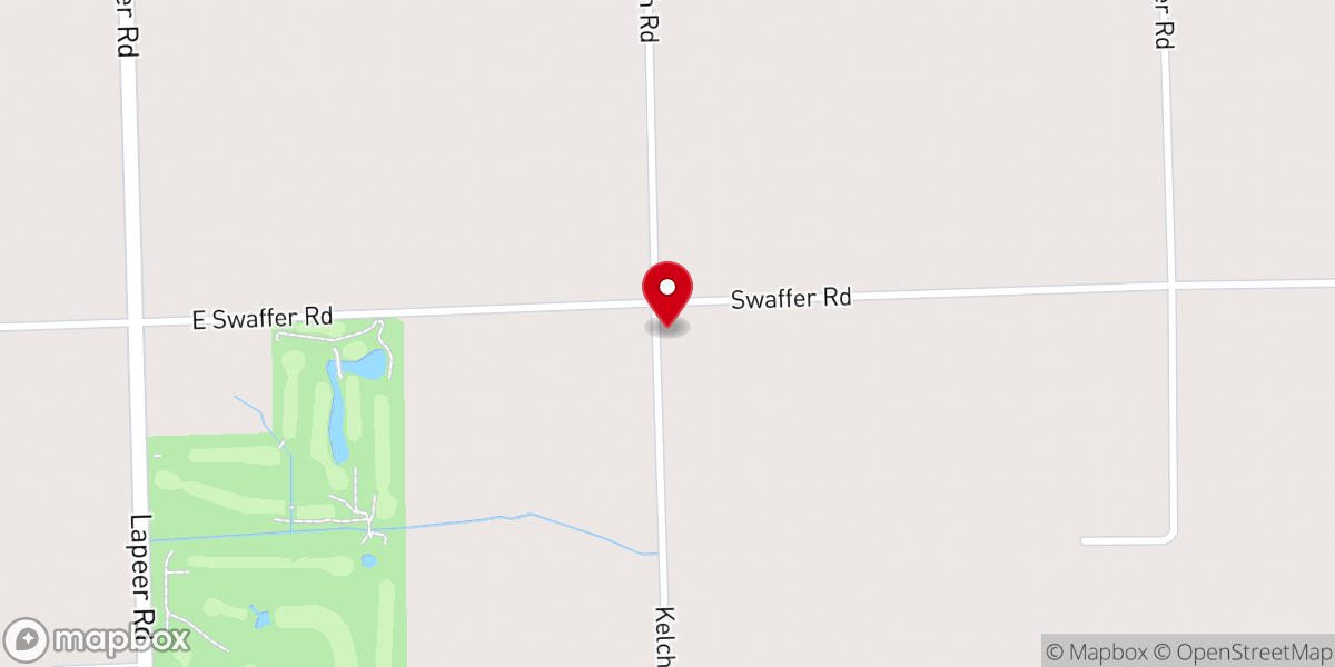 Map showing location of Rich Bible Church
