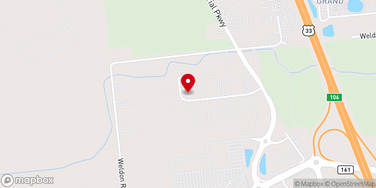 Map showing location of Journey Church Columbus