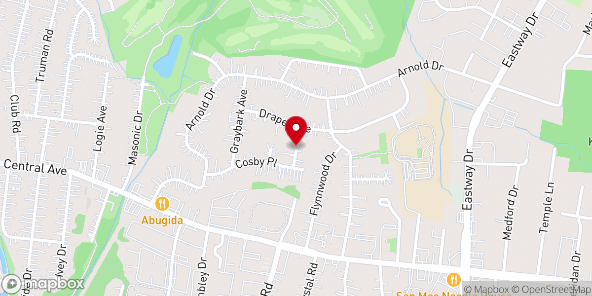 Map showing location of Immanuel Church