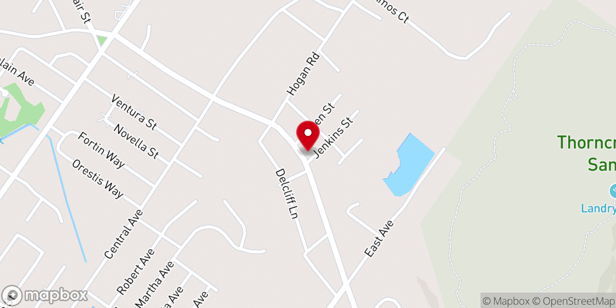 Map showing location of Maine District United Pentecostal church