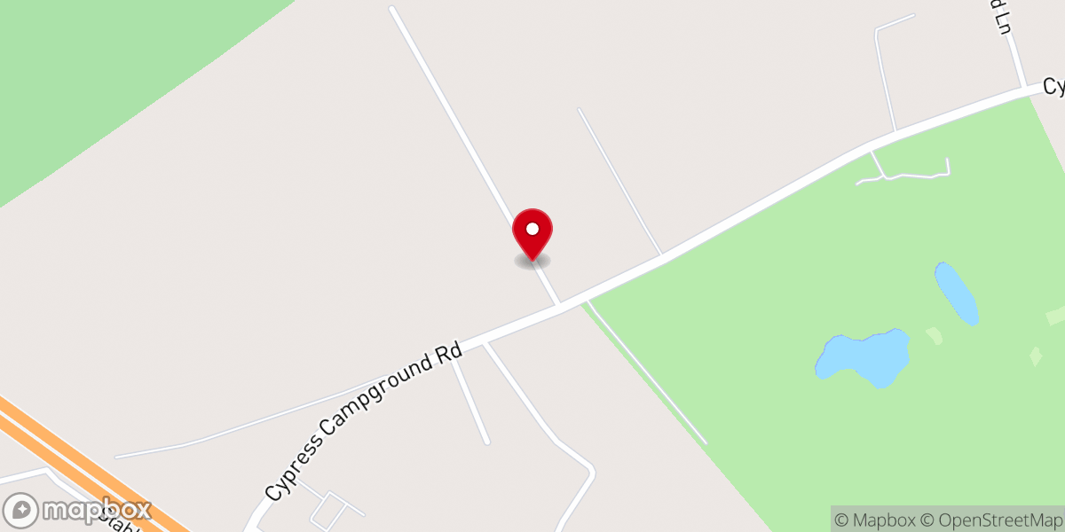 Map showing location of St John United Methodist Church
