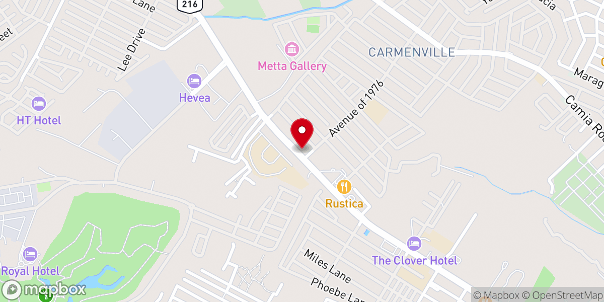 Map showing location of New Testament Christian Church of Angeles City Pampanga