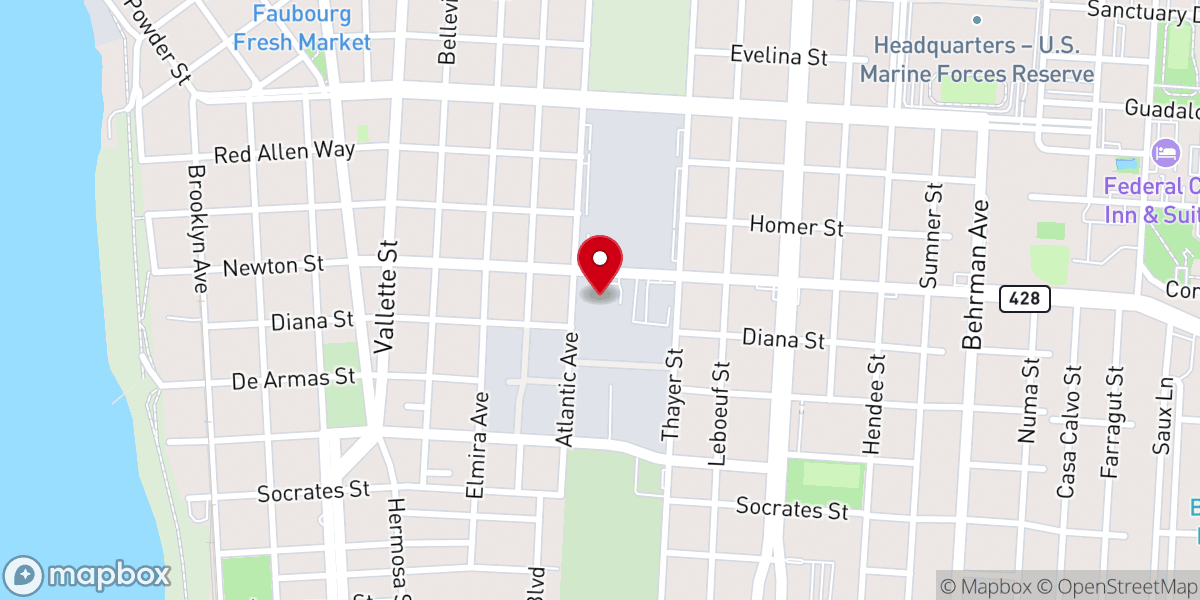 Map showing location of United Churches