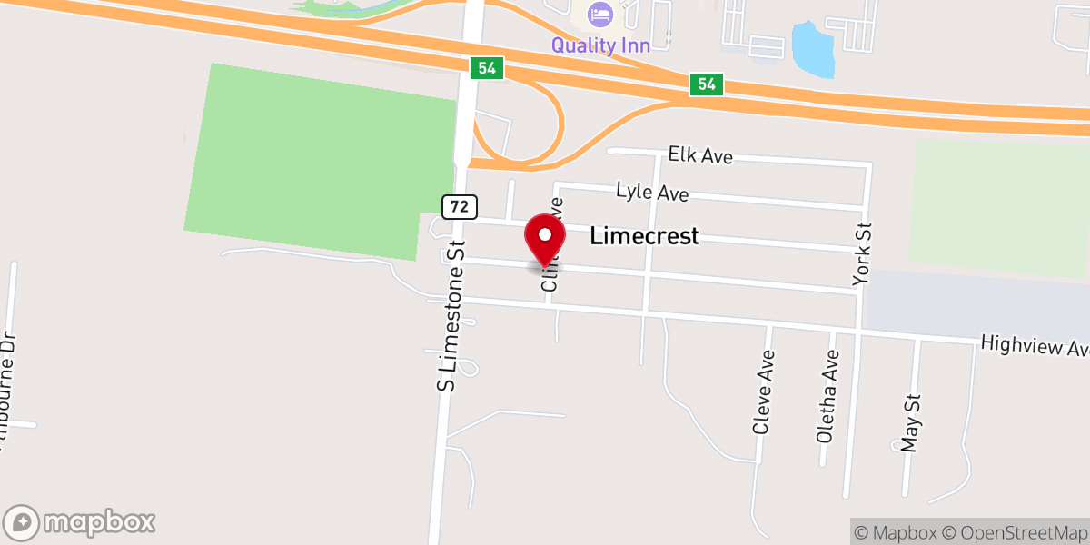 Map showing location of The Living Well Lighthouse