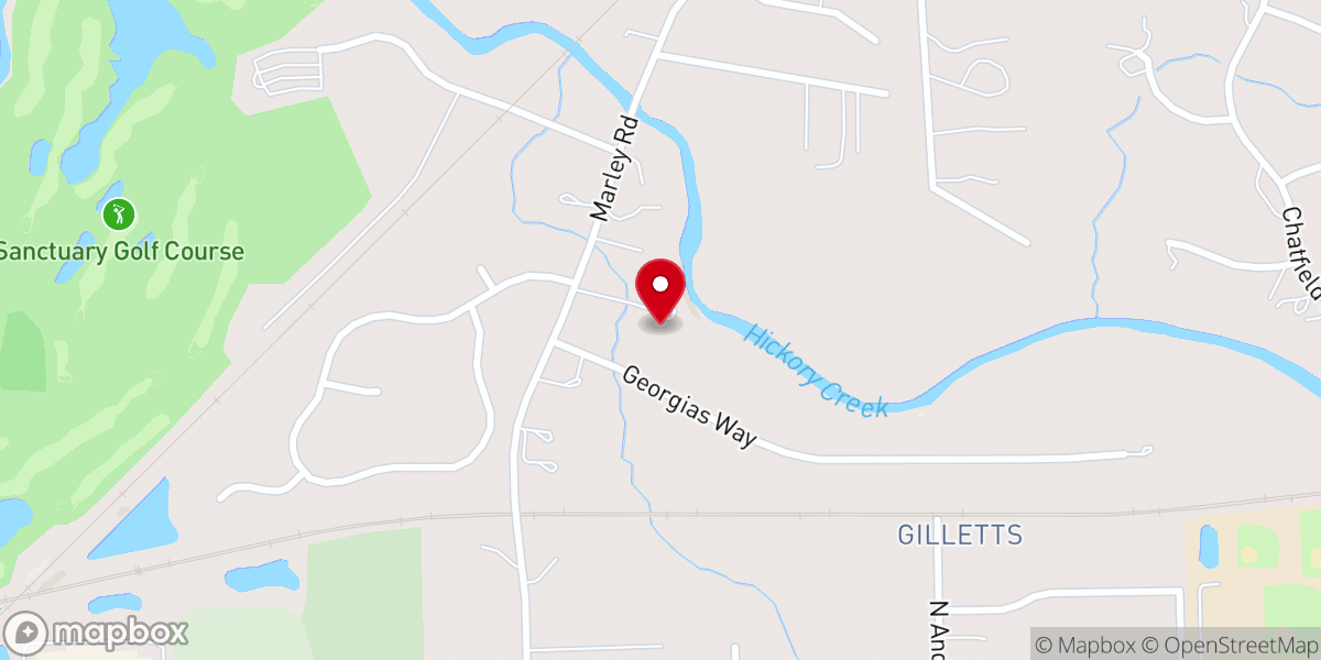 Map showing location of Augustinian Nuns