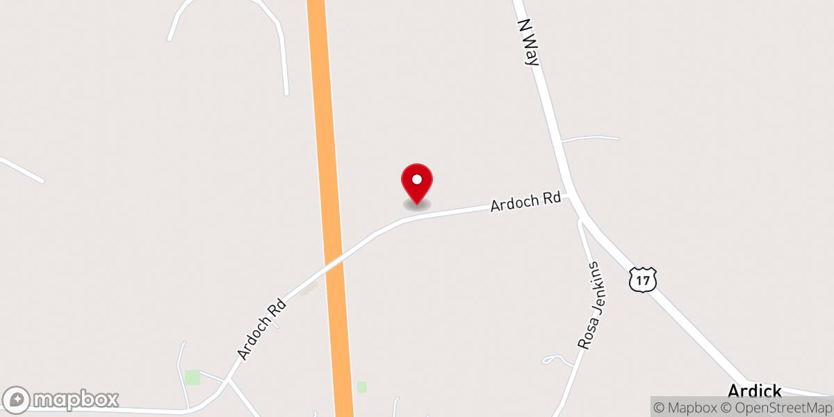 Map showing location of Saint Marks Church