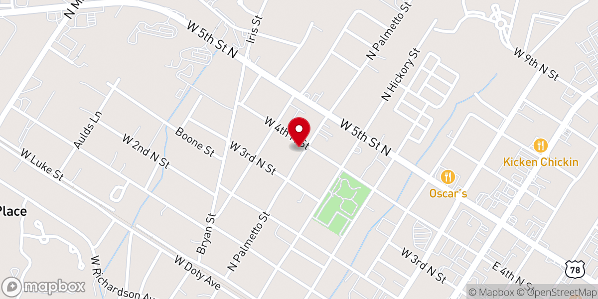 Map showing location of Saint Stephens Reformed Episcopal Church