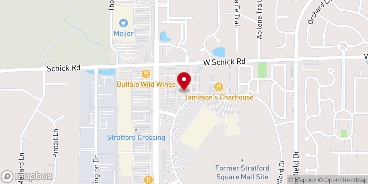 Map showing location of Mission Church