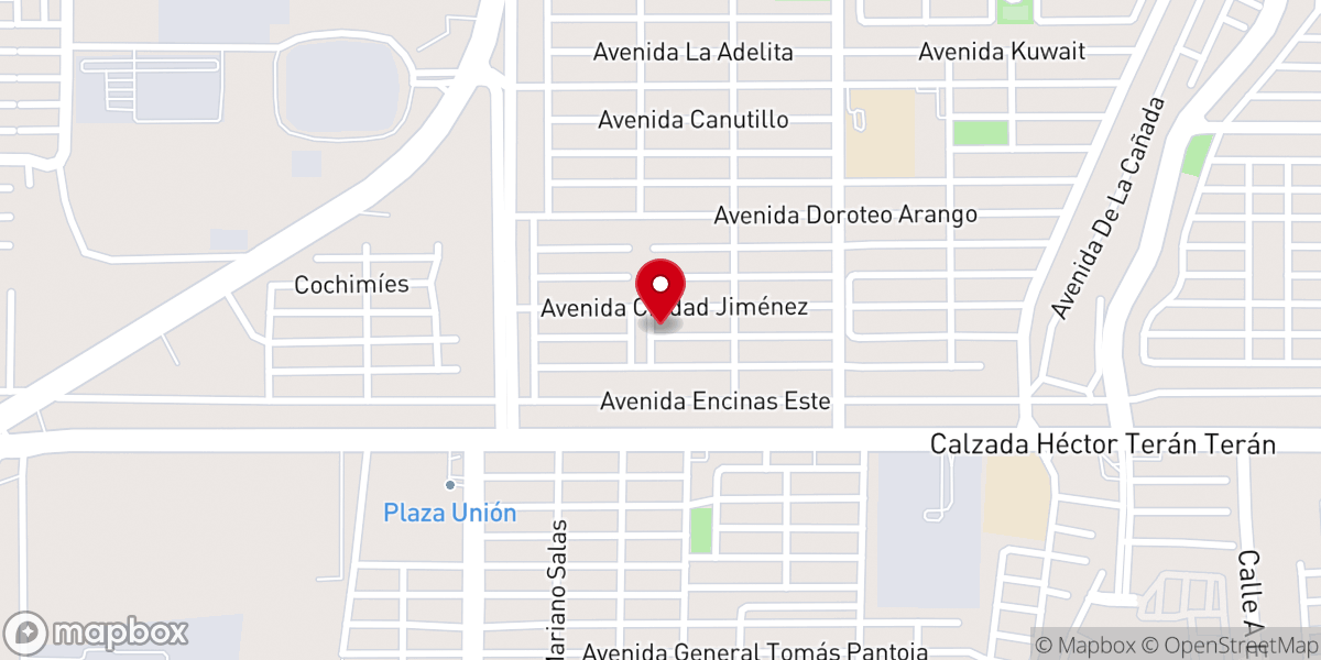 Map showing location of Iglesia Nacional Presbiteriana de México San Marcos