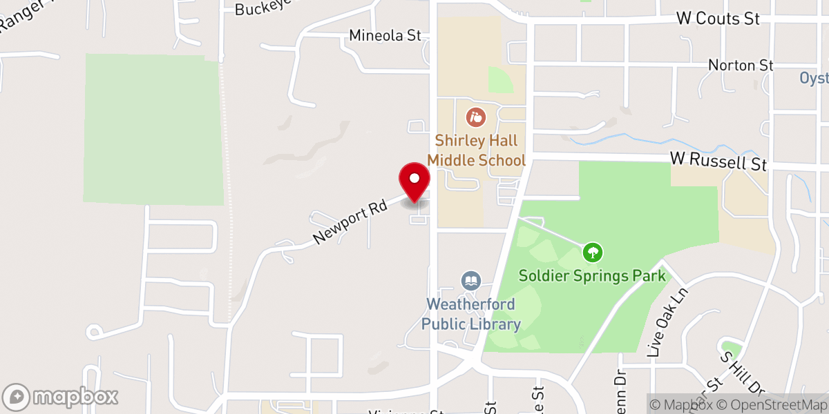 Map showing location of Iron Faith Biker Church