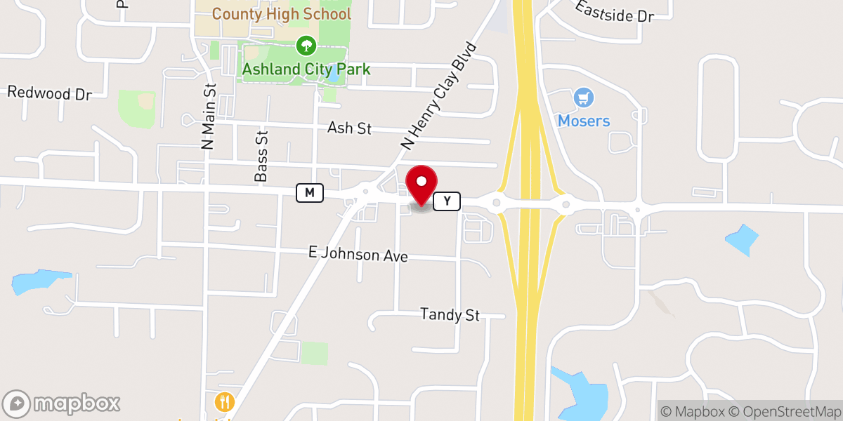 Map showing location of Faith Family Church