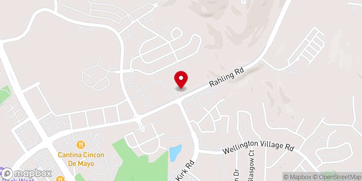 Map showing location of Chenal Valley Baptist Church