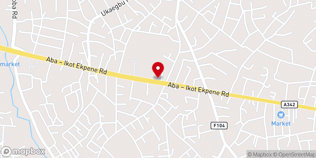 Map showing location of Solution Arena Pentecostal Church Inc