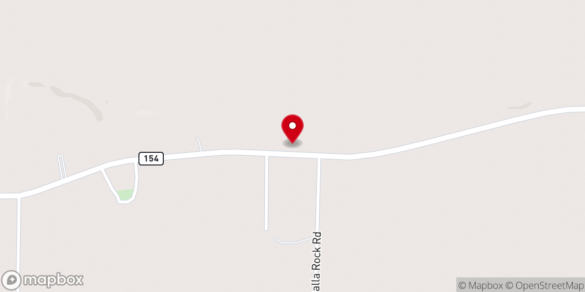 Map showing location of Liberty Hall United Methodist Church
