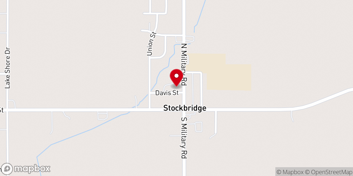 Map showing location of Saint Mary of the Seven Dolors Catholic Church