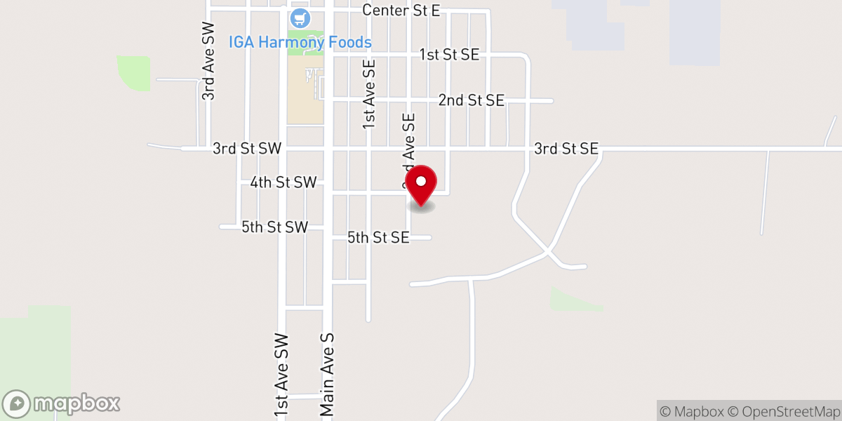Map showing location of New Life Victory Church