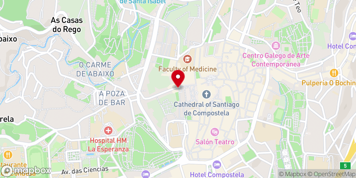 Map showing location of Iglesia de San Froitoso