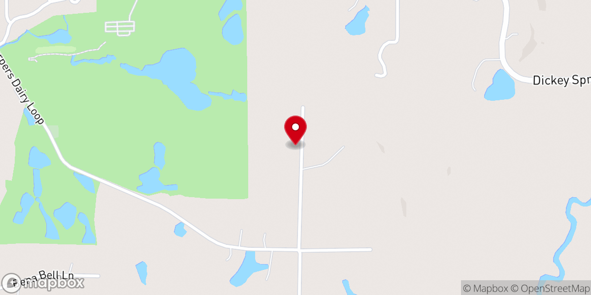 Map showing location of Forward in Faith Ranch
