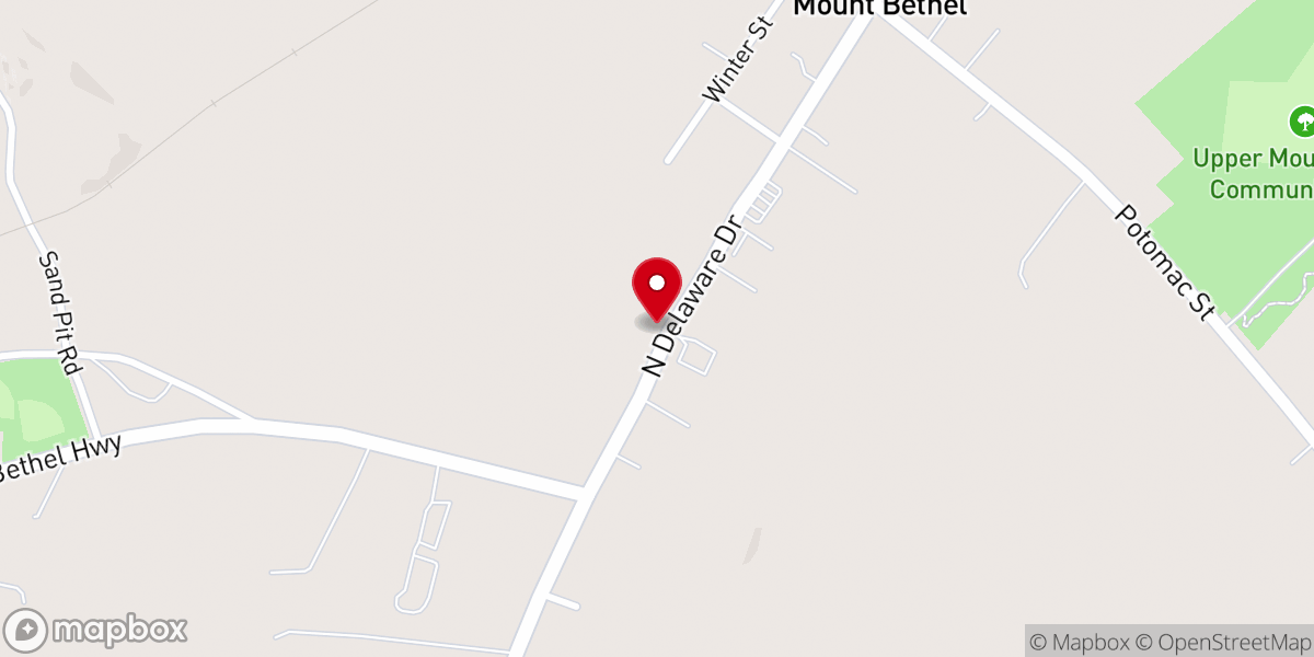 Map showing location of Slate Belt Museum