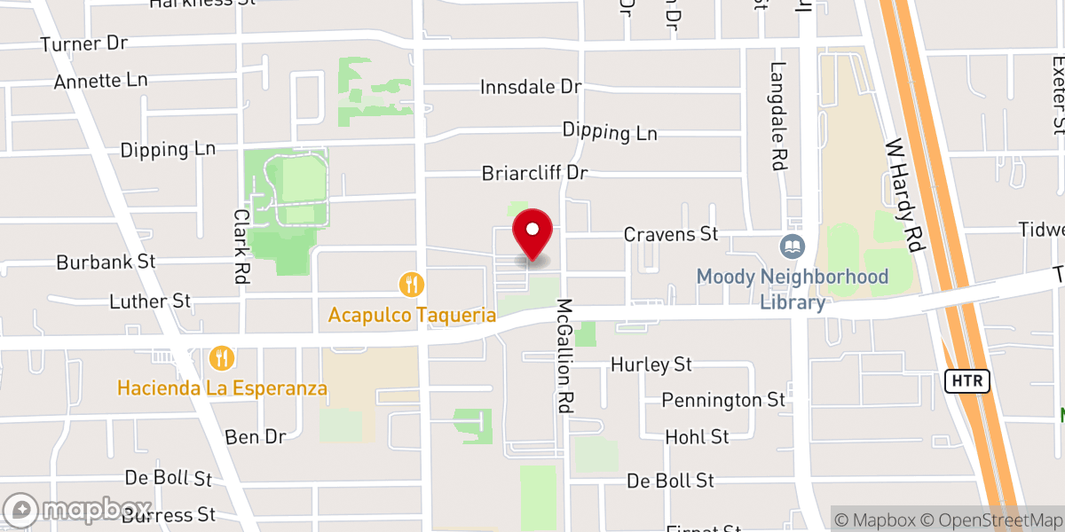 Map showing location of St Charles Borromeo Catholic Church