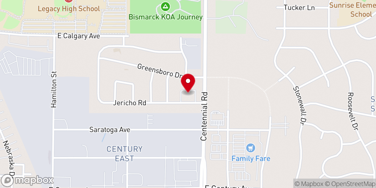 Map showing location of Capital Church: Assemblies of God