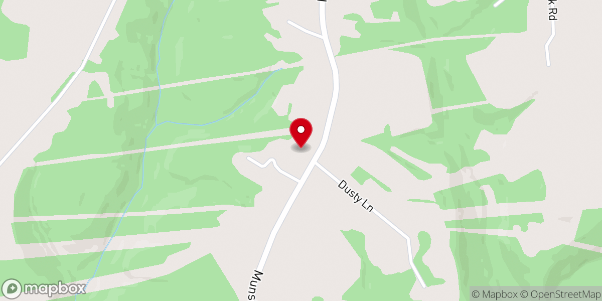Map showing location of Community Bible Church