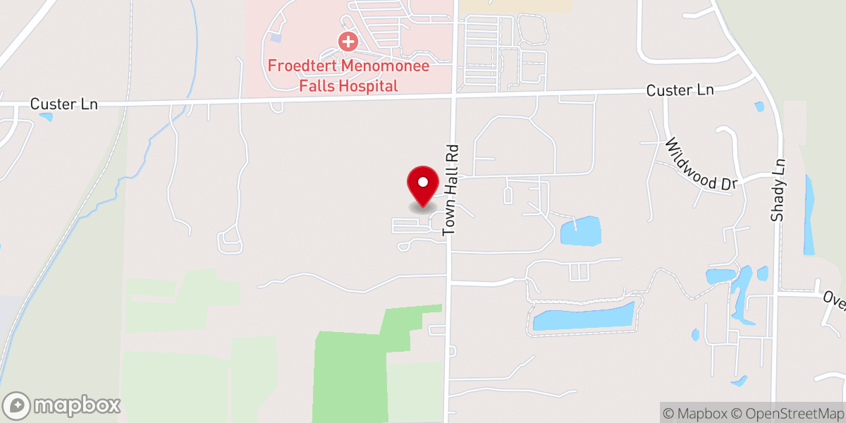 Map showing location of Gloria Dei Lutheran Church