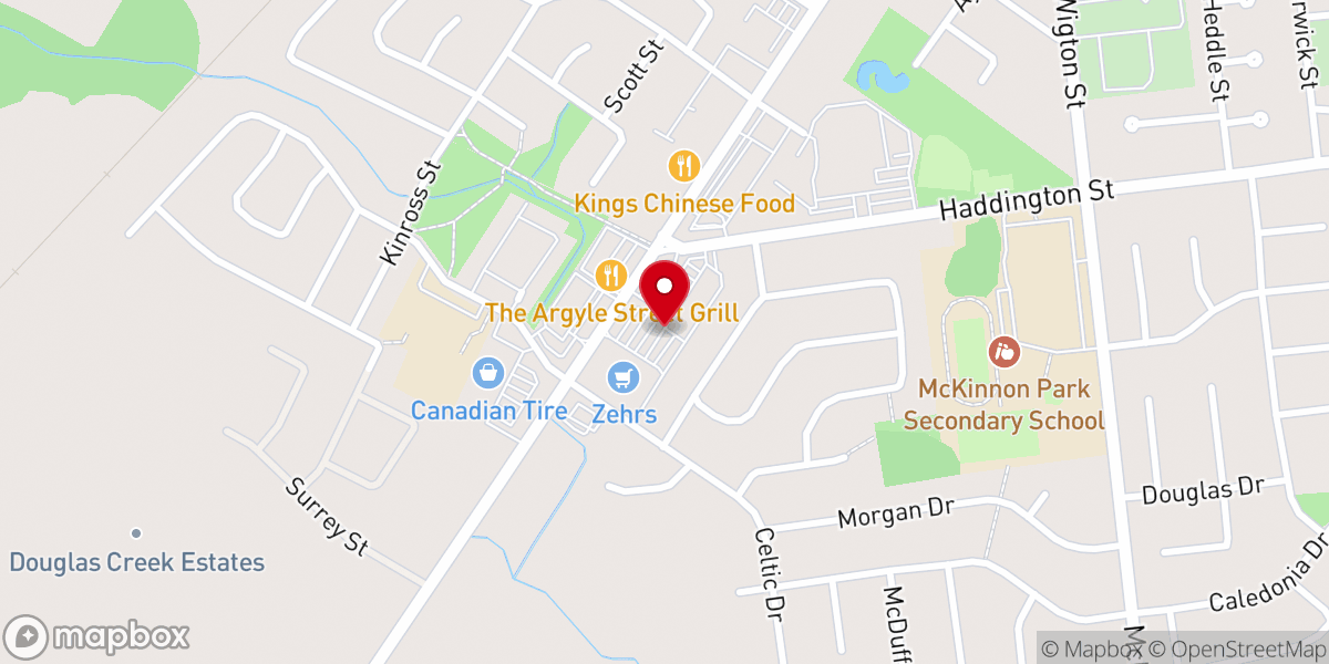 Map showing location of The Salvation Army Thrift Store Caledonia