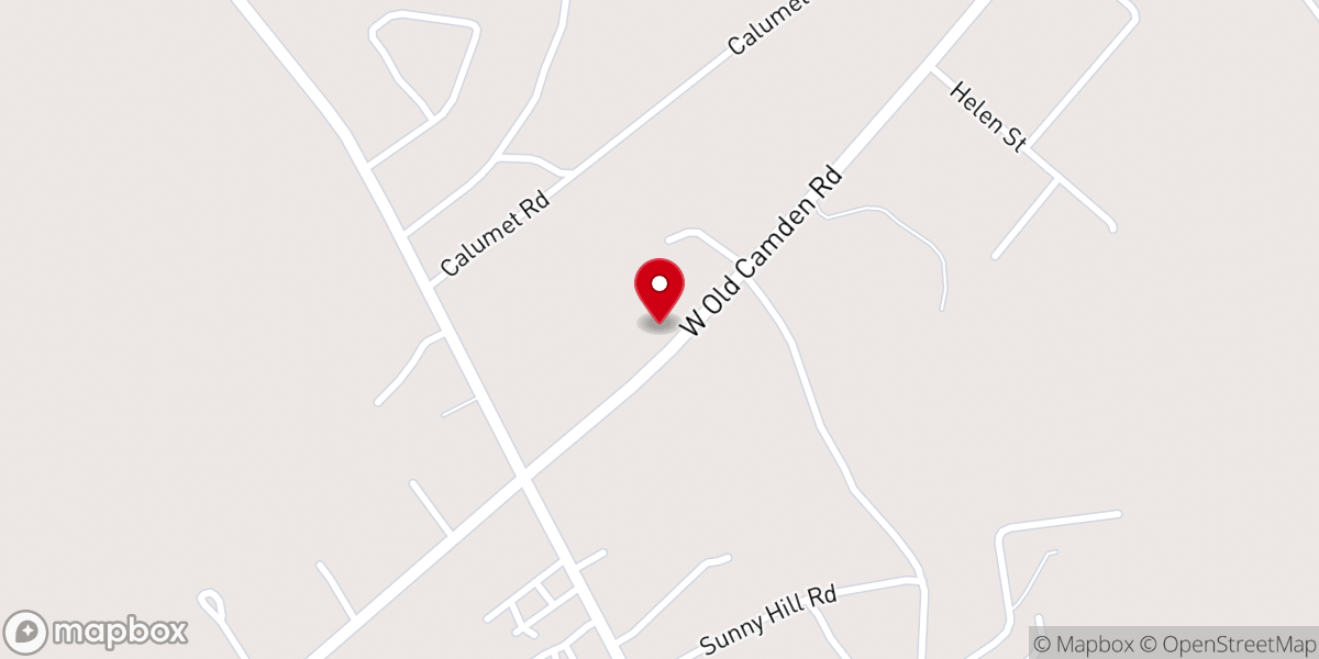 Map showing location of Praise the Lord Congregational Holiness Church