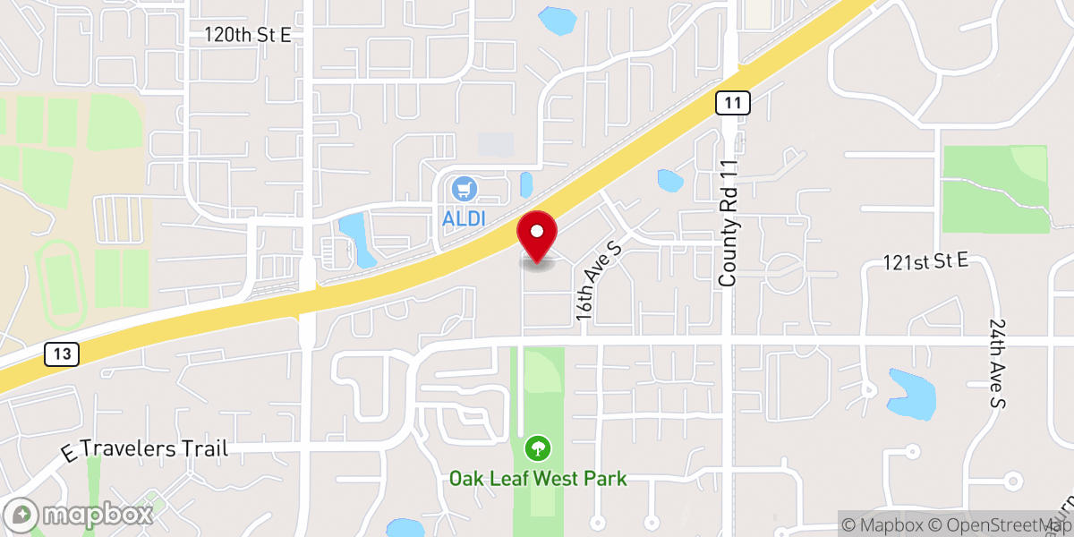 Map showing location of Charis Cornerstone Church